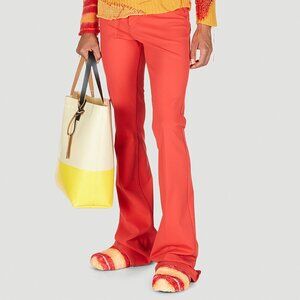 BNWT SS23 MARNI COMPACT VISCOSE JERSEY LACQUER PANTS 44 & 46